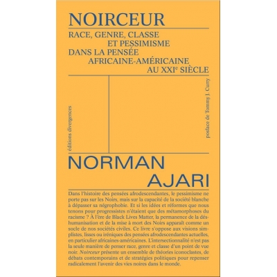 Noirceur - Race, genre, classe et pessimisme dans la pensée africaine-américaine au XXIe siècle