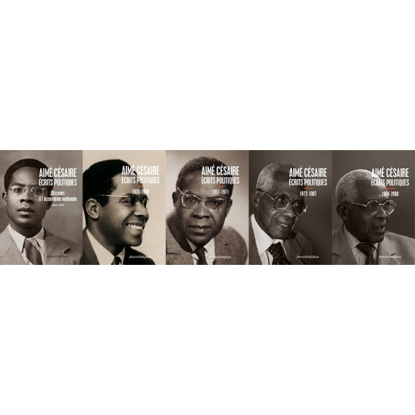 Aimé Césaire Coffret écrits politiques - Volumes I à V
