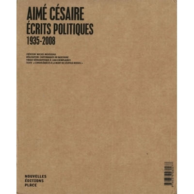 Aimé Césaire Coffret écrits politiques - Volumes I à V Aimé Césaire Coffret écrits politiques - Volumes I à V