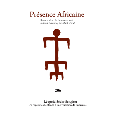 REVUE PRESENCE AFRICAINE N° 206 REVUE PRESENCE AFRICAINE N° 206