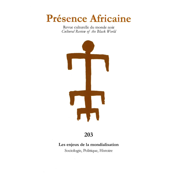 REVUE PRESENCE AFRICAINE N° 203