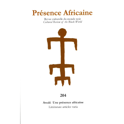 REVUE PRESENCE AFRICAINE N° 204 REVUE PRESENCE AFRICAINE N° 204
