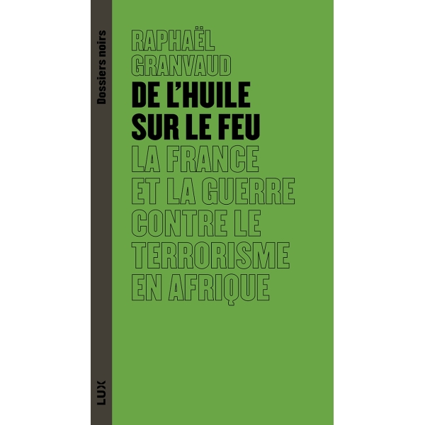 De l’huile sur le feu