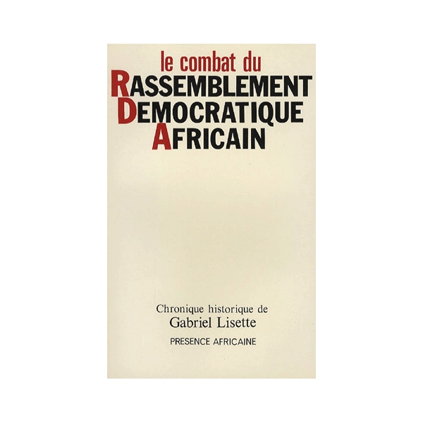 Le Combat du Rassemblement Démocratique Africain