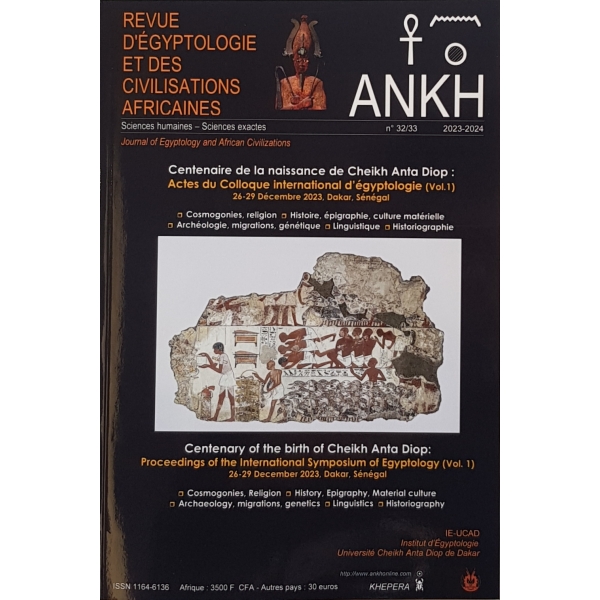 Revue Ankh N°32/33