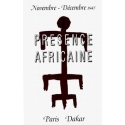 REVUE PRESENCE AFRICAINE  N°  1