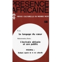 REVUE PRESENCE AFRICAINE  N°  58