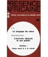 REVUE PRESENCE AFRICAINE N° 58
