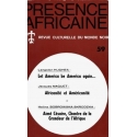 REVUE PRESENCE AFRICAINE  N°  59