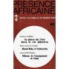 REVUE PRESENCE AFRICAINE N° 60