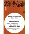 REVUE PRESENCE AFRICAINE N° 65