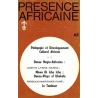 REVUE PRESENCE AFRICAINE N° 65