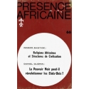 REVUE PRESENCE AFRICAINE  N°  66