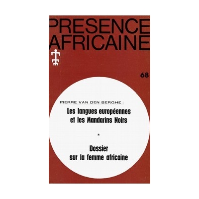 REVUE PRESENCE AFRICAINE N° 68