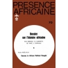 REVUE PRESENCE AFRICAINE N° 70