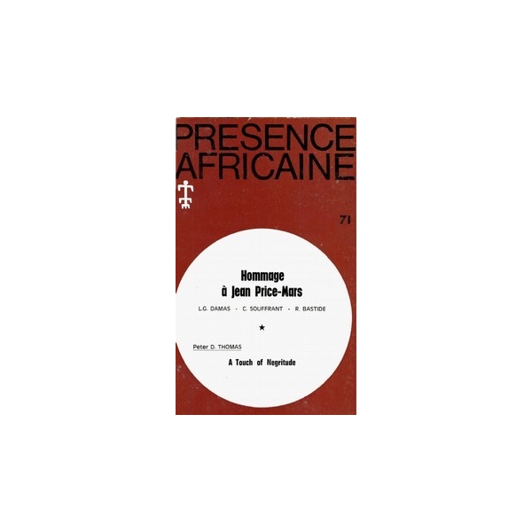 REVUE PRESENCE AFRICAINE N° 71