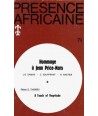 REVUE PRESENCE AFRICAINE N° 71