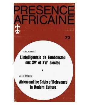 REVUE PRESENCE AFRICAINE N° 72