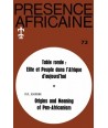 REVUE PRESENCE AFRICAINE N° 73