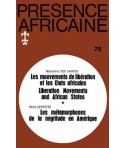 REVUE PRESENCE AFRICAINE N° 75