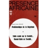 REVUE PRESENCE AFRICAINE N° 78