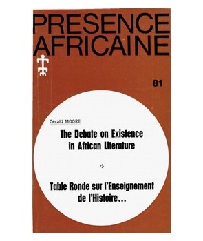 REVUE PRESENCE AFRICAINE N° 81
