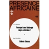 REVUE PRESENCE AFRICAINE N° 82