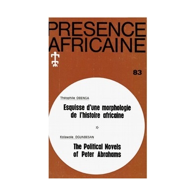 REVUE PRESENCE AFRICAINE N° 83