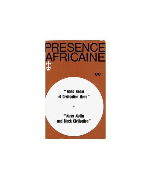 REVUE PRESENCE AFRICAINE N° 86