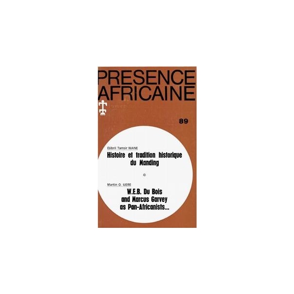 REVUE PRESENCE AFRICAINE N° 89