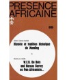 REVUE PRESENCE AFRICAINE N° 89