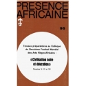 REVUE PRESENCE AFRICAINE  N°  96