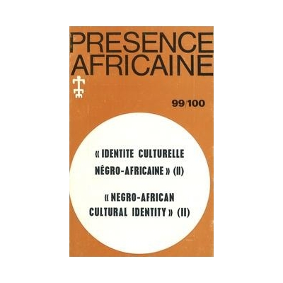 REVUE PRESENCE AFRICAINE N° 99