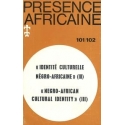 REVUE PRESENCE AFRICAINE  N°  101