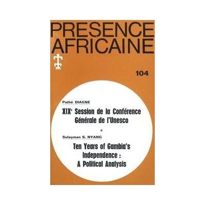 REVUE PRESENCE AFRICAINE N° 104