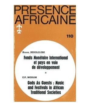 REVUE PRESENCE AFRICAINE N° 110