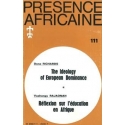 REVUE PRESENCE AFRICAINE  N°  111