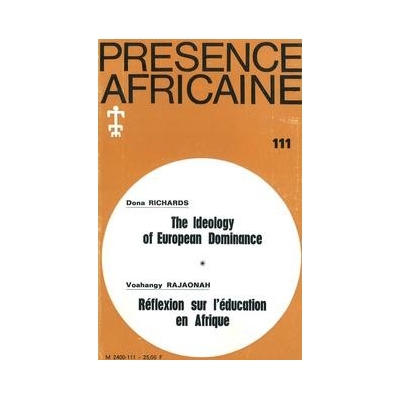 REVUE PRESENCE AFRICAINE N° 111