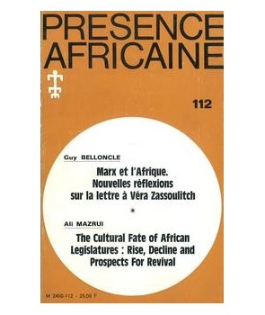 REVUE PRESENCE AFRICAINE N° 112