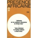 REVUE PRESENCE AFRICAINE  N°  113