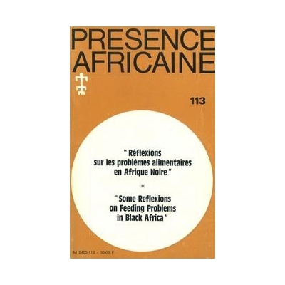 REVUE PRESENCE AFRICAINE N° 113