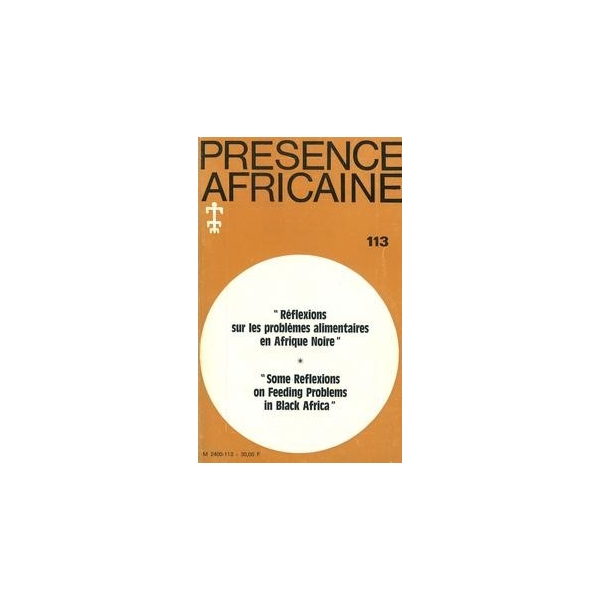 REVUE PRESENCE AFRICAINE N° 113