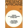 REVUE PRESENCE AFRICAINE N° 113