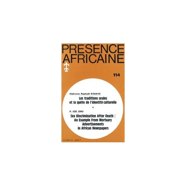 REVUE PRESENCE AFRICAINE N° 114