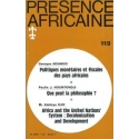REVUE PRESENCE AFRICAINE  N°  119