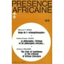 REVUE PRESENCE AFRICAINE  N°  123