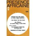 REVUE PRESENCE AFRICAINE  N°  126