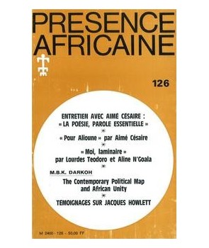 REVUE PRESENCE AFRICAINE N° 126