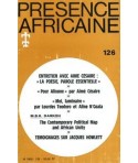 REVUE PRESENCE AFRICAINE N° 126