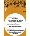 REVUE PRESENCE AFRICAINE N° 129